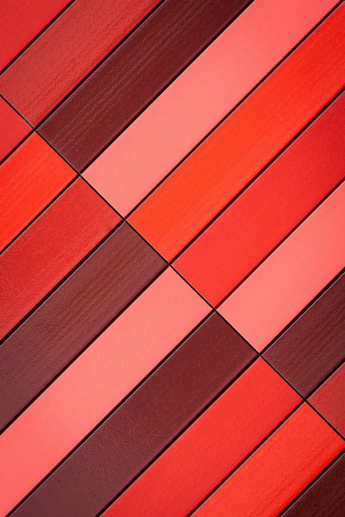 red pattern